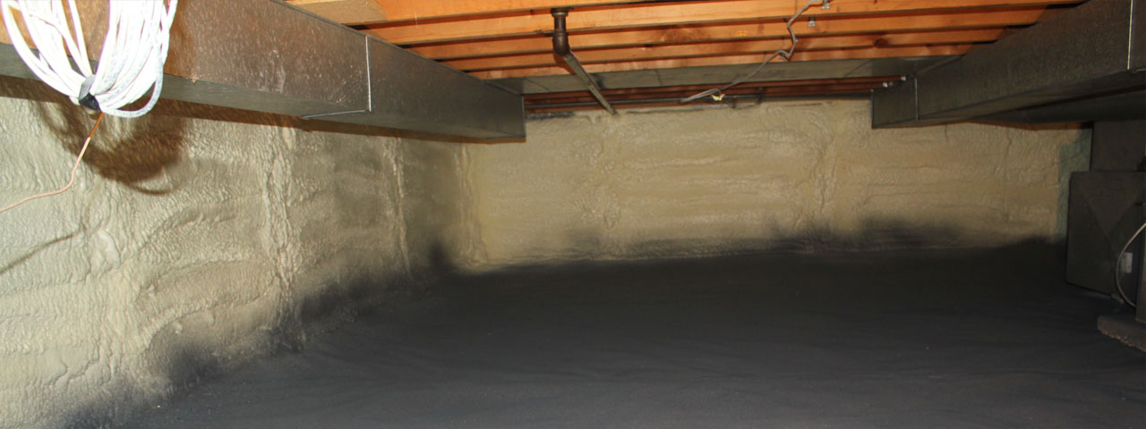 Charlotte spray foam insulation for crawl spaces